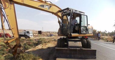 بالصور.. "عمليات أسوان" تنفذ تجربة طوارئ مفاجئة على السيول