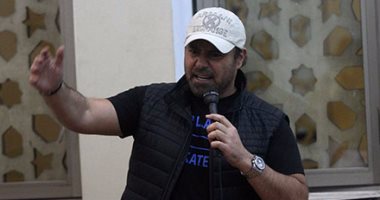 بالصور.. عاصى الحلانى يجرى بروفات استعدادا لحفله فى مهرجان الموسيقى العربية