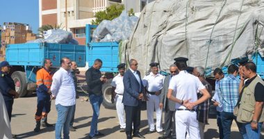 محافظ البحر الأحمر يستقبل قافلة جامعة الزقازيق الطبية بغارب