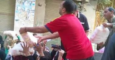 بالصور.. "مستقبل وطن" المنوفية يوزيع 10 أطنان سكر بـ7 جنيهات للكيلو