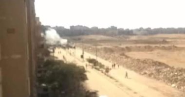 بالصور.. شهود عيان: انفجار بشارع مصطفى النحاس.. وخبراء المفرقعات تنتقل للفحص