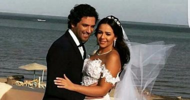 رامى رضوان يبارك زواج إيمى سمير غانم وحسن الرداد بدعاء على تويتر 
