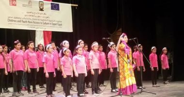 بالفيديو والصور.. مهرجان الإبداع والفنون بمسرح قصر ثقافة الأقصر