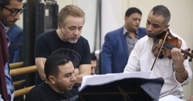 بالصور.. كواليس بروفة مروان خورى النهائية لحفل مهرجان الموسيقى العربية
