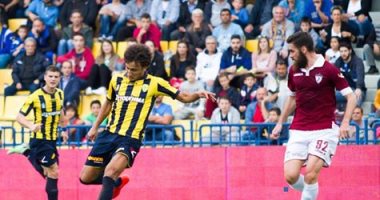 عمرو وردة يسجل فى فوز بانياتوليكوس على لاريسا بالدورى اليونانى