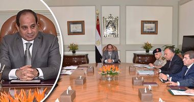 السيسى يوجه بمحاربة الفساد والاحتكار وتكثيف الرقابة على الأسواق.. الرئيس يؤكد أهمية تعزيز درجات الاستعداد وزيادة تأمين المنشآت الحيوية.. ويوجه الحكومة بتفعيل قرارات "الأعلى للاستثمار" وتحرير سعر الصرف