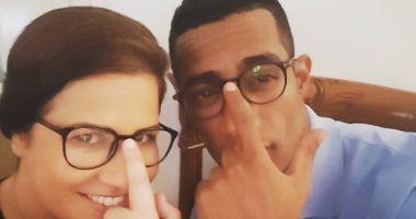 بالفيديو... إنجى وجدان فى أول يوم تصوير مع محمد رمضان "ثقة فى الله نجاح"