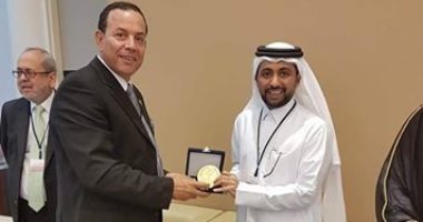 بالصور.. منح درع جامعة المنوفية لأمين عام الإيسيسكو ورئيسى جامعتين عربيتين