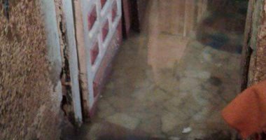 بالصور.. مياه المجارى تحاصر سكان منطقة بشتيل بإمبابة