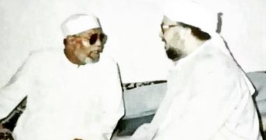 الحبيب على الجفرى ينشر صورة نادرة للشيخ الشعرواى 