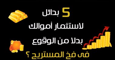فيديو معلوماتى.. 5 بدائل لاستثمار أموالك بدلا من الوقوع فى فخ المستريح