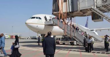 بالصور..مطار القاهرة يجرى تجربة دخول طائرة لمهبط مبنى 2 الجديد