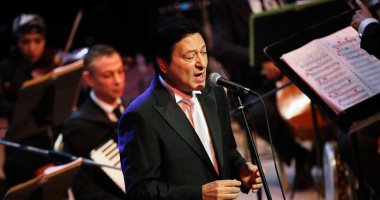 بالصور.. محمد الحلو يشدو بأجمل أغانيه فى حفل مهرجان الموسيقى العربية