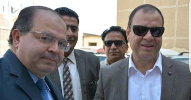 بدء أعمال التطوير بالمركز الصحى بالخانكة 