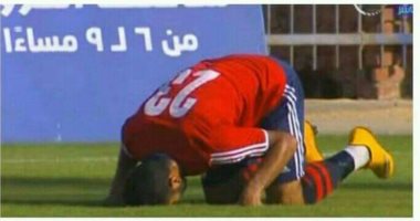 "جون مانجا" يكشف سر السجدة بعد هدفه فى مرمى نجوم المستقبل