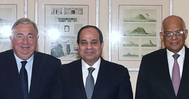 رئيس "الشيوخ الفرنسى" يشيد بالقرارات الاقتصادية وحوار السيسى مع الشباب
