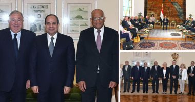 بالصور.. السيسى يشيد بنمو العلاقات مع فرنسا خلال استقباله رئيس مجلس الشيوخ .. ويؤكد: الشعب المصري واعٍ ويدرك أهمية مشاركته فى تحسين الوضع الاقتصادى.. وفعاليات "مؤتمر الشباب" تعكس حجم التطور بمصر