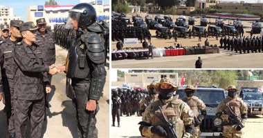 بالصور.. مساعد وزير الداخلية: الأمن مستعد لمواجهة أى محاولات للإخلال بأمن واستقرار الوطن.. وسنواجه الخروج على القانون بكل حزم وحسم فى إطار القانون.. وننفذ المهام الموكلة إلينا بكفاءة واقتدار