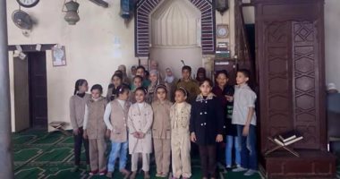 بالصور.. آثار المنوفية تطلق الفوج الثالث لزيارة المسجد العمرى