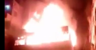 حريق يلتهم منزلا بمدينة الزقازيق فى الشرقية