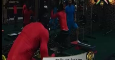 شاهد إستعدادات منتخب غانا قبل مواجهة الفراعنة