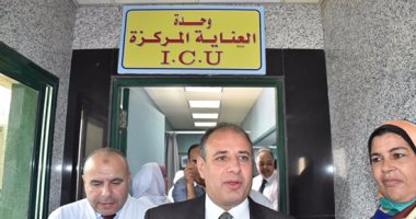 بالفيديو والصور.. محافظ البحيرة يفتتح توسعات العناية المركزة بمستشفى دمنهور