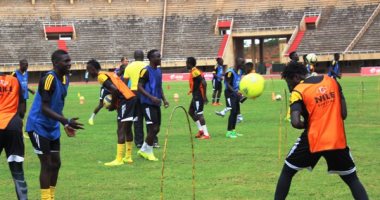 مجموعة مصر.. بالصور.. منتخب أوغندا ينهى استعداداته لمواجهة الكونغو