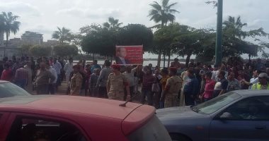 مدير أمن دمياط يتابع الحالة الأمنية من داخل غرفة العمليات
