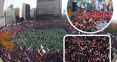 كوريا الجنوبية على صفيح ساخن.. المعارضة ترفض مبادرة رئيسة البلاد بترك مصيرها للبرلمان وتتمسك بـ"إقالة فورية" بعد قضية الفساد.. وزير المالية يحذر من انهيار البورصة.. والاحتجاجات تدخل أسبوعها الخامس