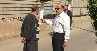 بالصور .. جولات تفقدية لرئيس مدينة بركة السبع بالمنوفية