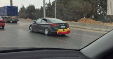 جماهير غانا تظهر على طريق الإسكندرية لحضور مباراة مصر وغانا 