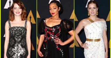 بالصور.. الثلاثة المبشرات بالأوسكار فى حفل Governors Awards