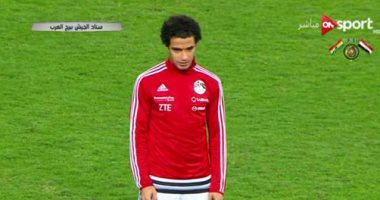 كدمة خفيفة لـ"عمر جابر" فى مران المنتخب الوطنى