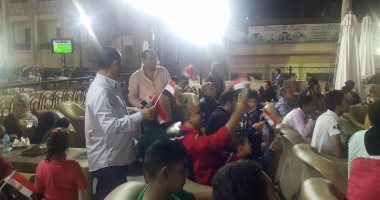 شاهد.. فرحة الجماهير بهدف عبد الله السعيد