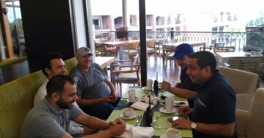 بالصور.. بريزنتيشن تضع الرتوش النهائية لتنظيم مواجهة الفراعنة وغانا