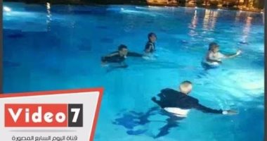 المنتخب: "فانتا" وراء فكرة القفز فى حمام السباحة بعد الفوز على غانا