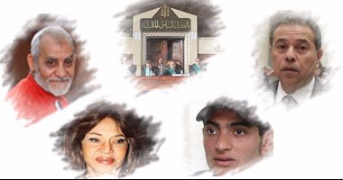 محاكم مصر اليوم.. محاكمة المتهمين فى خلية تفجيرات حلوان وأحداث بولاق الدكرور واقتحام قسم بئر العبد واستهداف فندق الغردقة.. ومحكمة الأسرة تستأنف دعويى خلع زوجة مصطفى جعفر.. وزيادة نفقة ابن توفيق عكاشة