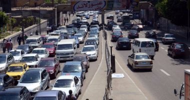 المرور: رياح محملة بالأتربة على طريق السلوم مطروح لا تعيق حركة السيارات