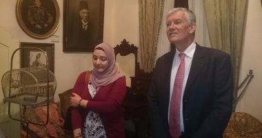 خالد سرور وسفير فرنسا يفتتحان معرض "لقطات من مصر"