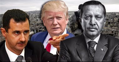 بشار الأسد يهاجم النظام التركى: أردوغان مريض مصاب بالجنون ويعيش فى الحقبة العثمانية..ويؤكد: محاربة الإرهاب بسوريا يصب فى مصلحة الشرق وأوروبا.. رئيس النظام السورى يغازل ترامب ويعلن استعداده للتعاون معه