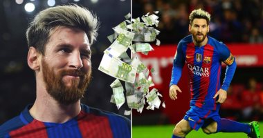ميسي يطلب 825 ألف إسترلينى أسبوعياً نظير التجديد لبرشلونة