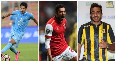 مستشفى المحترفين.. كهربا يسابق الزمن مع اتحاد جدة للحاق بكلاسيكو النصر.. حمودى جاهز لمواجهة عبد الشافى فى موقعة الباطن والأهلى.. وشكوك حول مشاركة كوكا فى كأس دورى البرتغال