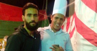 بالصور.. تجهيزات حنة لاعب المنتخب الوطنى باسم مرسى