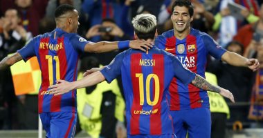 ثلاثى "MSN" يقود هجوم برشلونة فى ديربى كتالونيا أمام إسبانيول  
