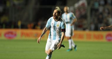 شاهد.. كيف تدرب ميسى على هدفه أمام كولومبيا فى عمليات الإحماء بالمباراة؟