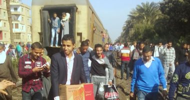 توقف حركة قطارات قبلى بعد تعطل قطار الفيوم فى منطقة المرازيق