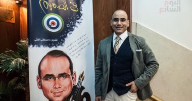 بالصور..توقيع كتاب "فى الصميم" لرسام الكاريكاتير عمرو فهمى بحضور شخصيات عامة