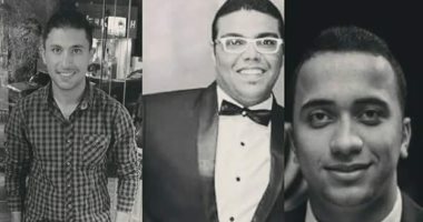 تشييع جنازة 3 ضباط لقوا مصرعهم فى حادث مرورى بالشرقية
