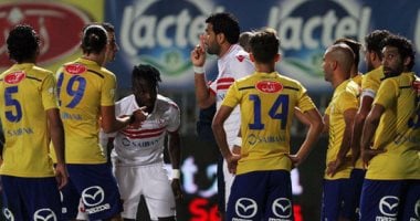 بالفيديو.. طرد لاعب طنطا بداعى "التمثيل" للحصول على ركلة جزاء أمام الزمالك