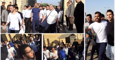 المفرج عنهم يغادرون سجون طره تنفيذا للعفو الرئاسى